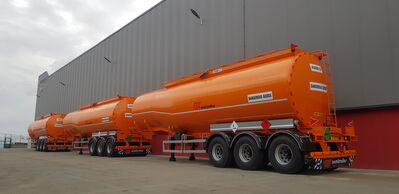 GT TANK FUEL LPG BITUMEN SEMI TRAILER
Tank Trailer designed to carry any liquid items like fuel, water, diesel etc. We have different Tank Trailer opportunity starts from 20.000 Liter to 60.000 Liter capacity. with 2 to 6 compartments. GT Semi Trailer gives its customers wide range of Tank Trailer assortment and find the best solution according to customer road regulations.